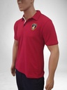 Polera Pique Bomberos Unisex - Rojo
